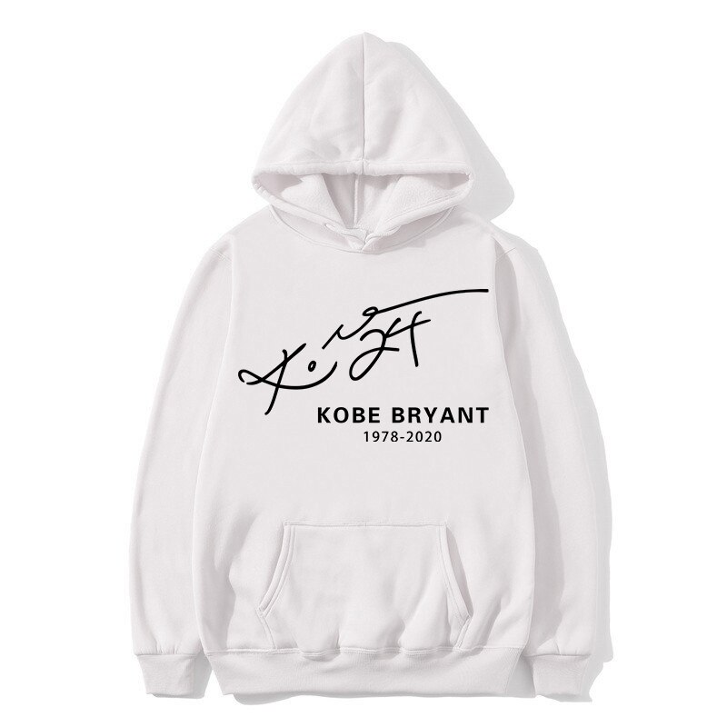 Kobe Bryant Memorial Printed Loose Hoodies